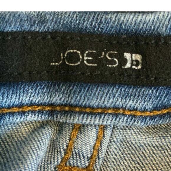 Joe's Jeans Teen Youth Size 14 Blue Stretch Distressed Medium Wash Denim Skinny - Picture 9 of 13